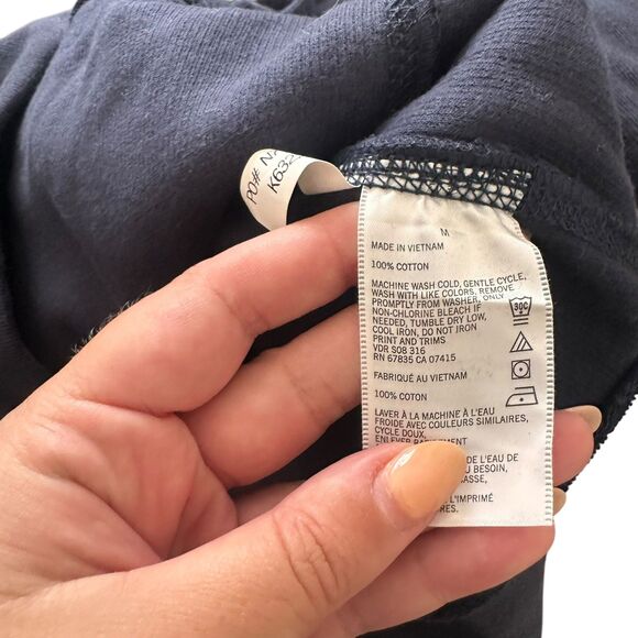 NAUTICA Windward Half Zip Sweatshirt Navy NWT Medium‎ - Picture 5 of 5